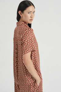 Voyage Relaxed Shirt, Tile | THIRD FORM