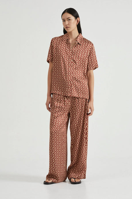 Voyage Relaxed Trousers, Tile | THIRD FORM