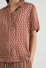 Load image into Gallery viewer, Voyage Relaxed Shirt, Tile | THIRD FORM