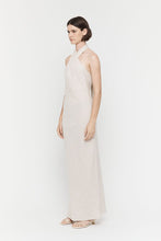 Load image into Gallery viewer, Cross Over Halter Dress, Sand | Friend of Audrey