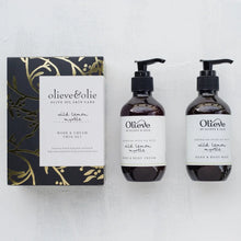 Load image into Gallery viewer, Wash &amp; Cream Twin Set Lavender &amp; Rose Geranium - Olieve &amp; Olie