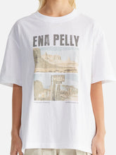 Load image into Gallery viewer, Luna Oversized Tee Nevada white / Ena Pelly