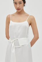 Load image into Gallery viewer, Eylsian Belted Maxi Dress White / Third Form
