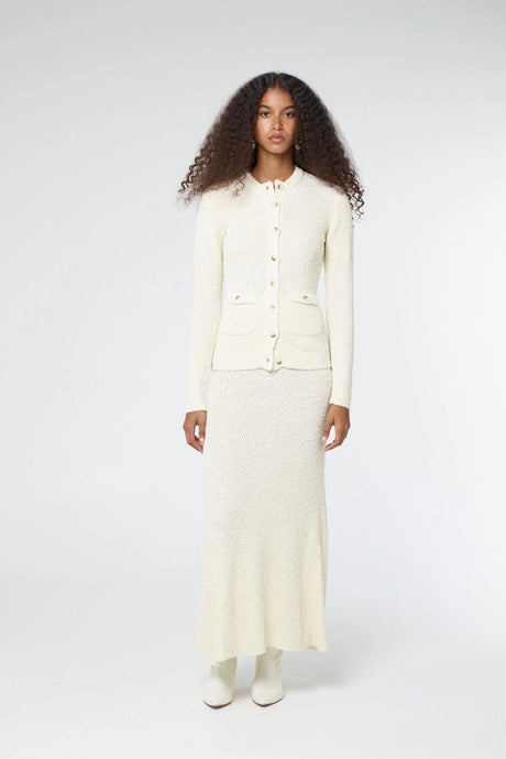 Wistful Knit Cardigan, Pearl | Third Form