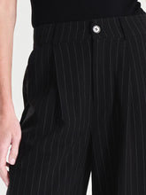 Load image into Gallery viewer, Jolie Suiting Pant, Black Pinstripe | Ena Pelly