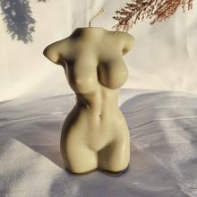 Sage Torso Candle