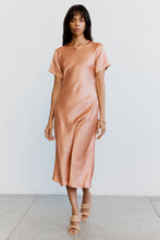 Load image into Gallery viewer, Crush Bias Tee Midi Dress, Guava | Third Form