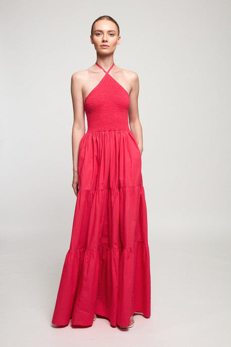 Diamond Tiered Maxi, Rosado | S/W/F