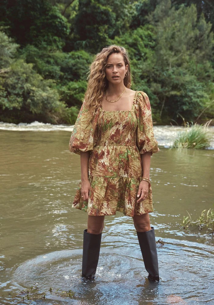 Re-Rooted Nature Mini Dress | Ministry of Style