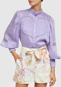 Meadow Blouse, Lavender | Ministry of Style