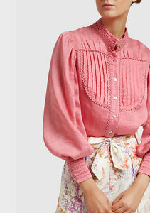 Meadow Blouse, Pink Punch | Ministry of Style