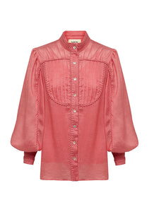 Meadow Blouse, Pink Punch | Ministry of Style