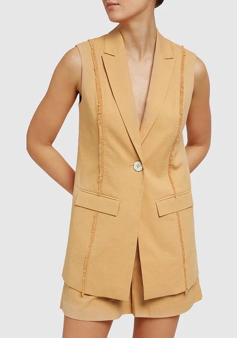 Golden Hour Vest, Butterscotch | Ministry of Style