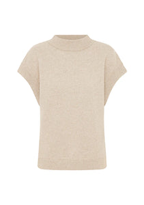 Wistful Knit Vest, Sand | Ministry of Style
