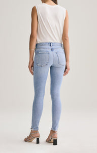 Sophie Mid Rise Skinny Ankle Jeans in Shrine