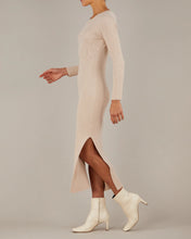 Load image into Gallery viewer, Afina Knit Dress, Beige | Amelius