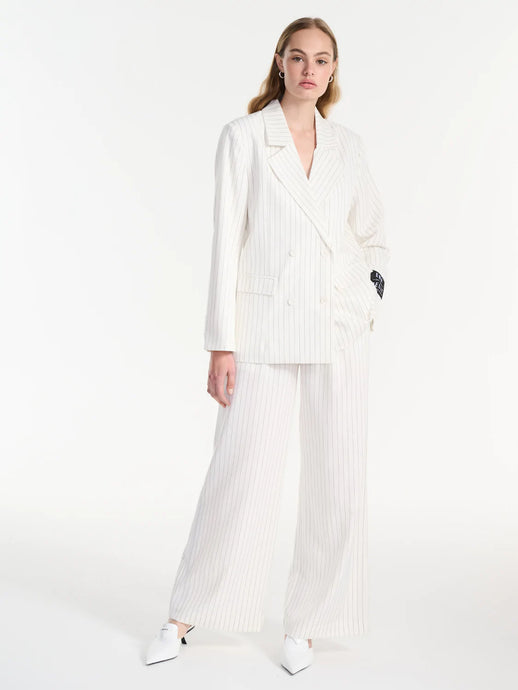 Jolie Blazer White Pin Stripe/ Ena Pelly