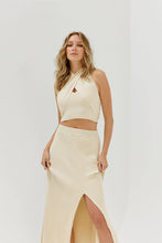 Load image into Gallery viewer, Bound Knit Skirt, Tofu | Sovere