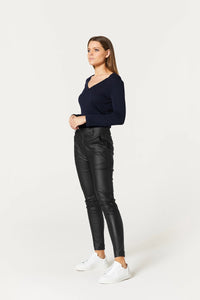 Nadia Wax Pant, Black | Cable Melbourne