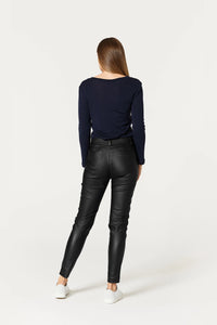Nadia Wax Pant, Black | Cable Melbourne