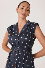 Load image into Gallery viewer, Riviera Dress - Denim Spot | Cable Melbourne