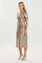 Load image into Gallery viewer, Crush Bias Tee Midi Dress, Driftwood | Third Form