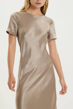 Load image into Gallery viewer, Crush Bias Tee Midi Dress, Driftwood | Third Form