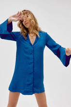 Load image into Gallery viewer, Emotive Mini Dress, Lapis | Sovere