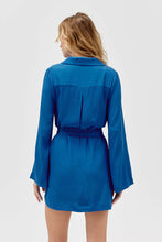 Load image into Gallery viewer, Emotive Mini Dress, Lapis | Sovere