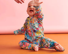 Load image into Gallery viewer, Forever Floral Organic LS Zip Romper | Kip &amp; Co