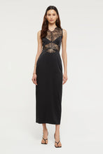 Load image into Gallery viewer, Amour Midi Dress, Black | Ginia