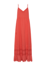 Load image into Gallery viewer, Genevieve Maxi Dress, Deep Coral | Auguste The Label