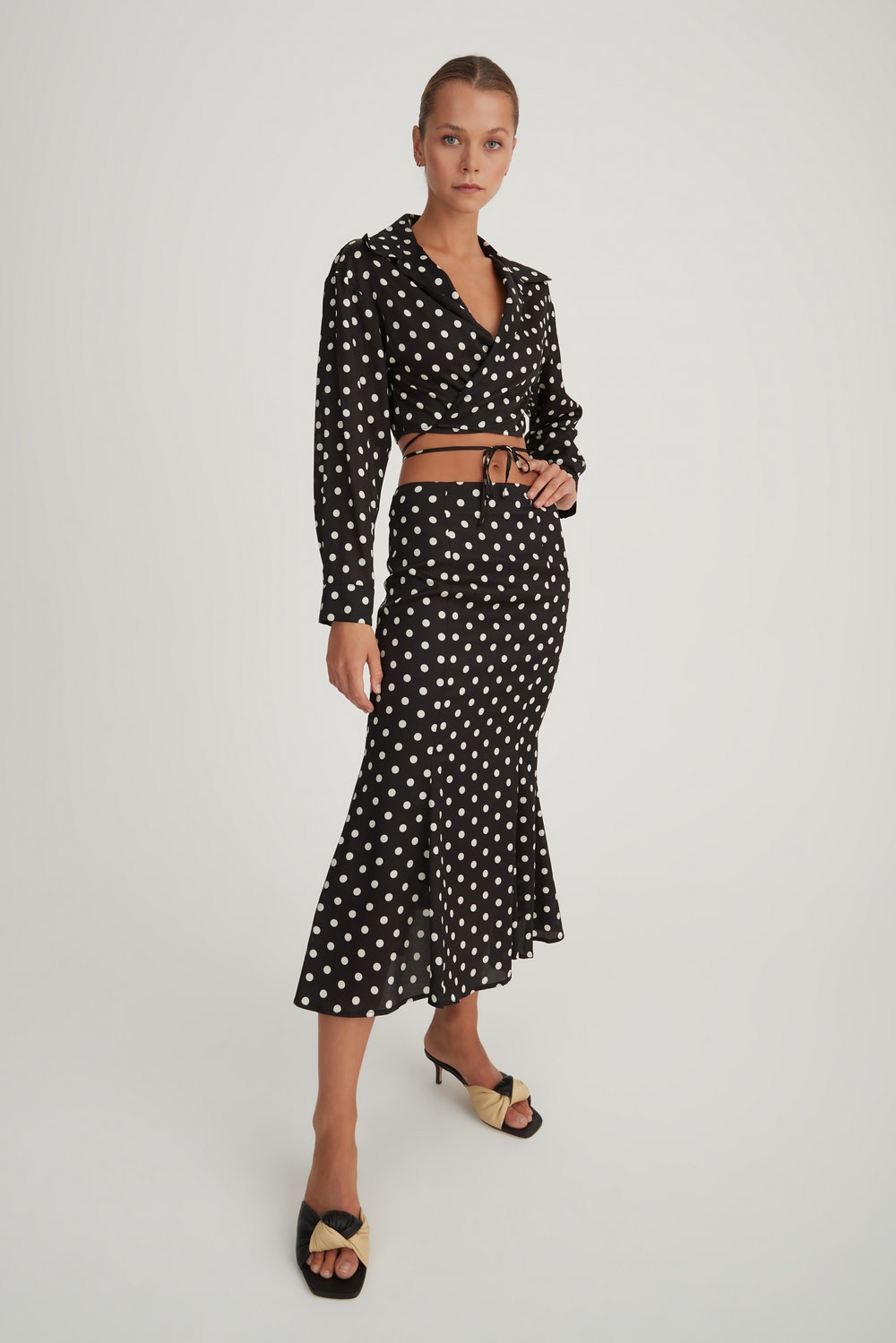 Sinead Skirt, Polka Dot | Hansen & Gretal