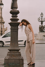 Load image into Gallery viewer, Hamish Halter Top, Latte | Hansen &amp; Gretel