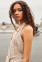 Load image into Gallery viewer, Hamish Halter Top, Latte | Hansen &amp; Gretel