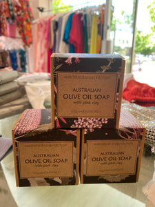 Australian Olive Oil Soap / Wattlebird soap kitchen