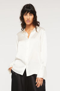 Isla Shirt, Cream | Ginia