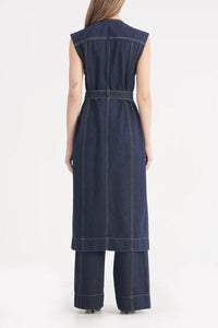 Jeanie Sleeveless Trench/Dress | Nobody Denim