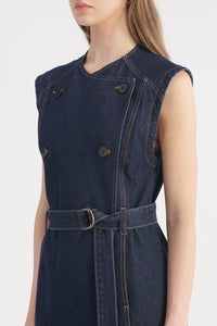 Jeanie Sleeveless Trench/Dress | Nobody Denim