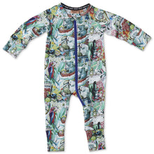 Load image into Gallery viewer, Bush Friends Organic Zip Romper | Kip &amp; Co
