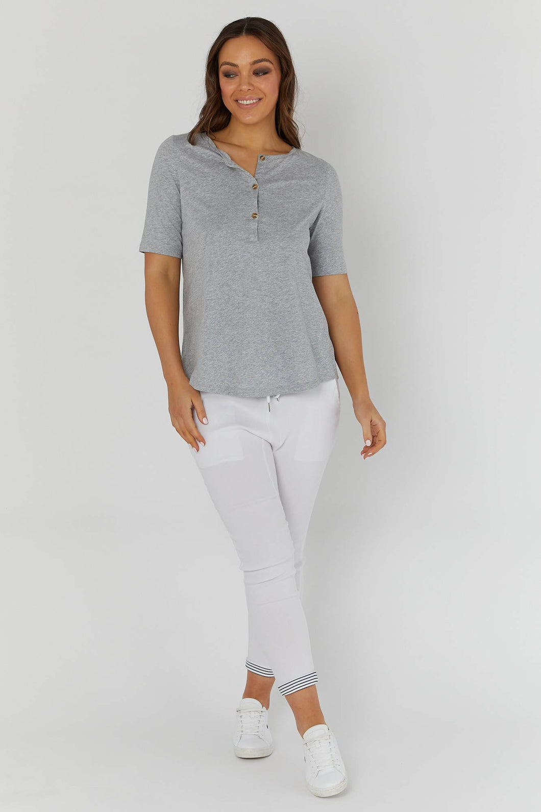 Missy Tee (Grey Marle) | LEGOE