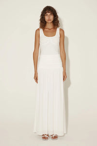 Babylon Skirt Ivory | Hansen & Gretel