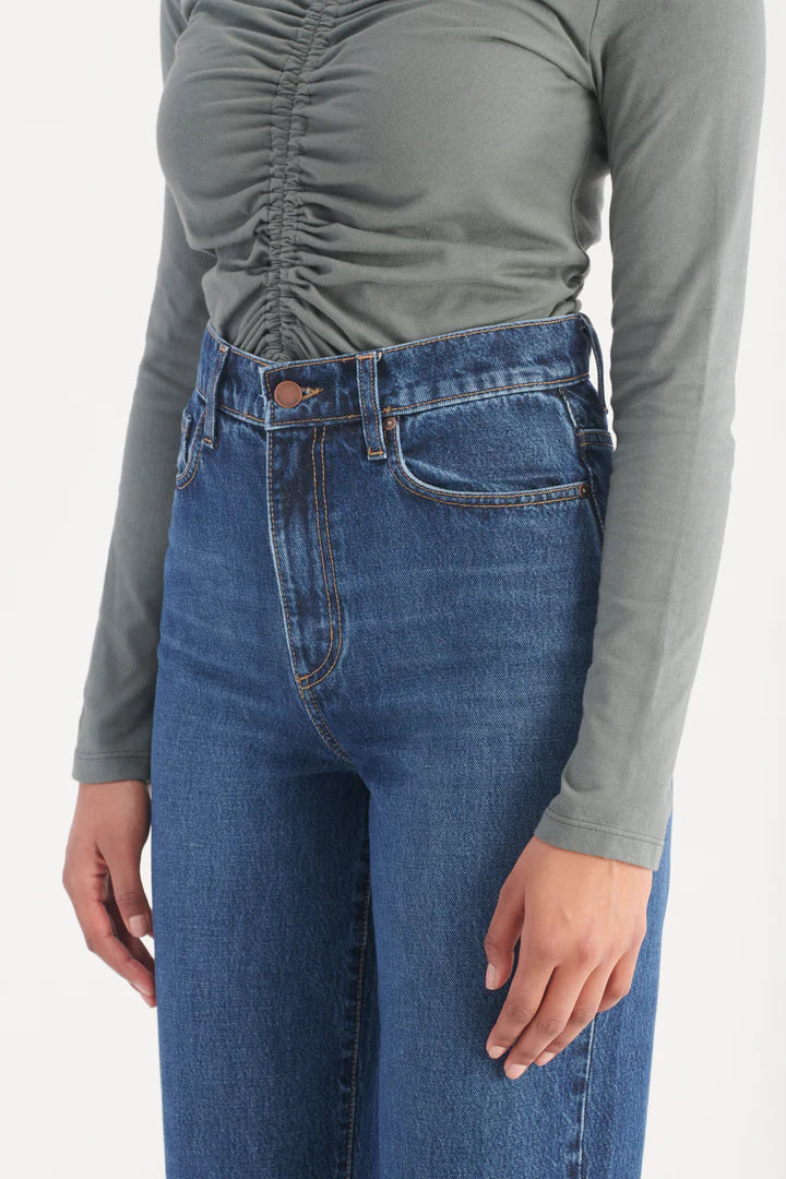 Lou Jean, Dusk Blue | Nobody Denim