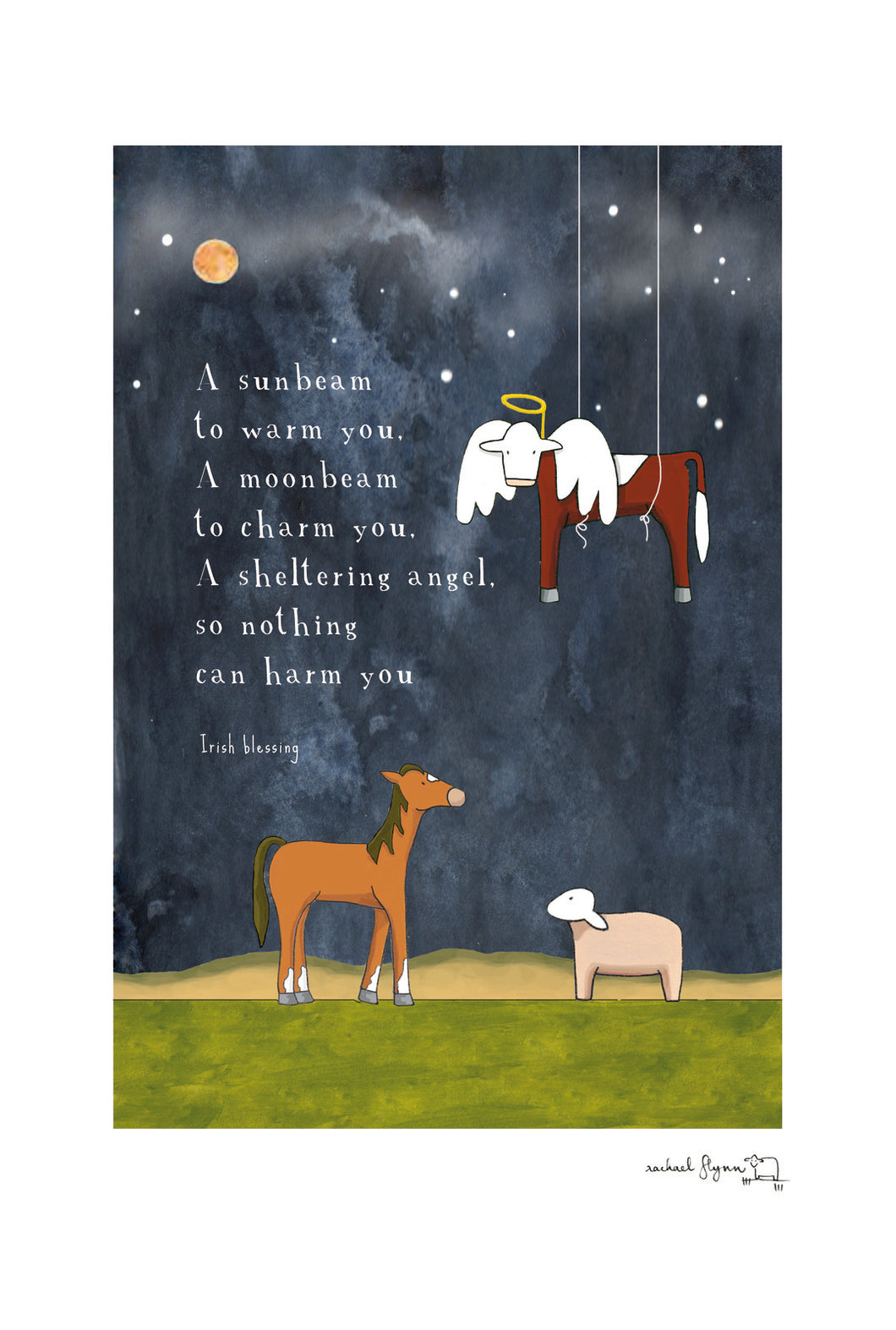 A4 Print - Bovine Intervention | Red Tractor Designs