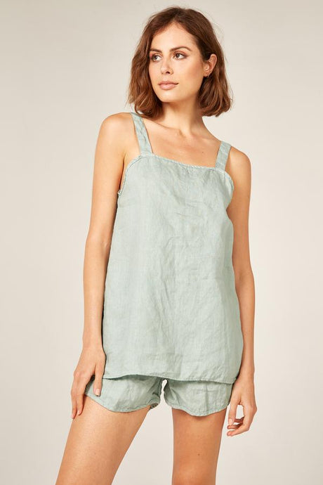 Yuku Singlet, Pistachio | Primness