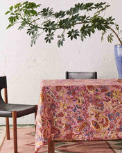 Load image into Gallery viewer, Paisley Colourful Linen Tablecloth / Kip &amp; Co