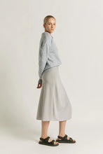Load image into Gallery viewer, Greta Polo Knit Top Powder Blue / Friend of Audrey