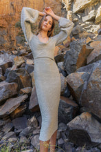 Load image into Gallery viewer, Resolute Dress in Dew Mist Rib | One Fell Swoop