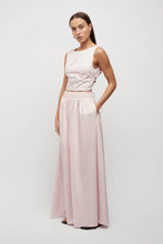 Load image into Gallery viewer, Michele Tie Back Crop Top, Baby Pink | Friend of Audrey