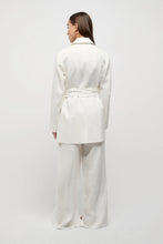 Load image into Gallery viewer, Hayworth Blanket Stitch Linen Blazer | Friend of Audrey